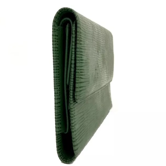 Auth Louis Vuitton Epi Porte Tresor International Leather Trifold Long Wallet - Picture 4 of 11